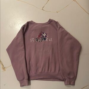 Lavender Alaska Crewneck